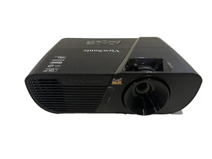 ViewSonic PJD5155 SVGA DLP Projector 3200 Lumens HDMI - Black, Zoom not working - Picture 1 of 6