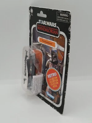 Figura de acción Star Wars Retro Collection Din Djarin The Mandalorian 3,75 pulgadas Foto 1 de 4