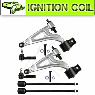 Suspension 6 Control Arm & Ball Joint Tie Rod Fits 2004-2006 2007 Ford Freestar - Изображение 1 из 4