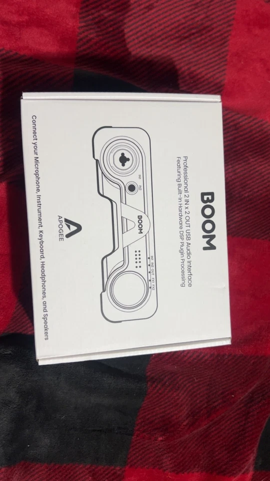 Apogee Boom Profesional 2 entradas/2 salidas USB-C Interfaz de Audio Nuevo Foto 1 de 3