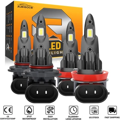 Faro LED de 2 lados haz alto bajo para Mitsubishi ASX 2013-2015 utilitario 4 puertas Foto 1 de 4