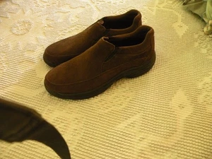 Rockport Damen braune Wildleder Slipper Gr. 10 mit Karton NEU - Bild 1 von 8