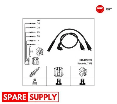 IGNITION CABLE KIT FOR RENAULT NGK 7375 - Image 1 of 4