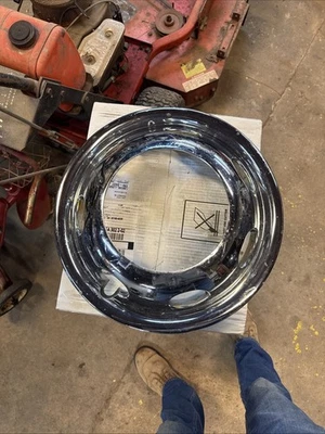 Dodge Ram 3500 2000-2002 doble simulador de anillo de rueda delantera OEM 16" 2ª generación Foto 1 de 4