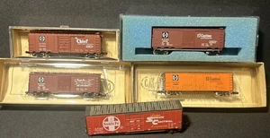 Con-Cor N Scale #23 Lot Of 5 ATSF 28501 1003 El Capitan, Chief, Santa Fe C-6 - Picture 1 of 6