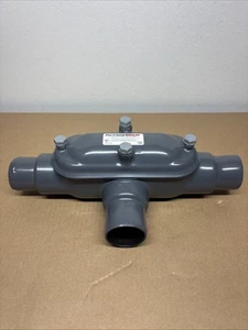 CUERPO DE CONDUCTO RECUBIERTO DE PVC PLASTI-BOND ROBROY PRHT58 FORMA T 8 ACCESORIOS, 1-1/2" PULGADA - Imagen 1 de 9