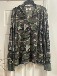 Camo Ralph Lauren Denim & Supply waffle hoodie XXL - Picture 1 of 7