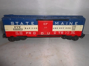 LIONEL  postwar SCARCE version 6464-275 State of Maine solid RED doors c7 NICE - Picture 1 of 6