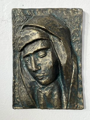 ➰ bassorilievo ceramica Faenza Madonna Ceramics Keramic Céramiques - Immagine 1 di 4