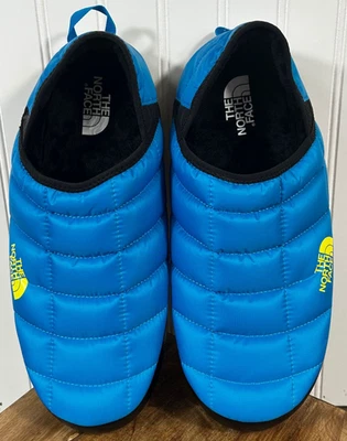 THE NORTH FACE -Men's NEW Blue Thermoball Traction Mule /Slipper Shoe- SIZE 12 - Image 1 of 4