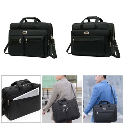 Large Capacity Laptop Shoulder Bag Waterproof Notebook PC Carrying Case Cover - Image 1 of 4