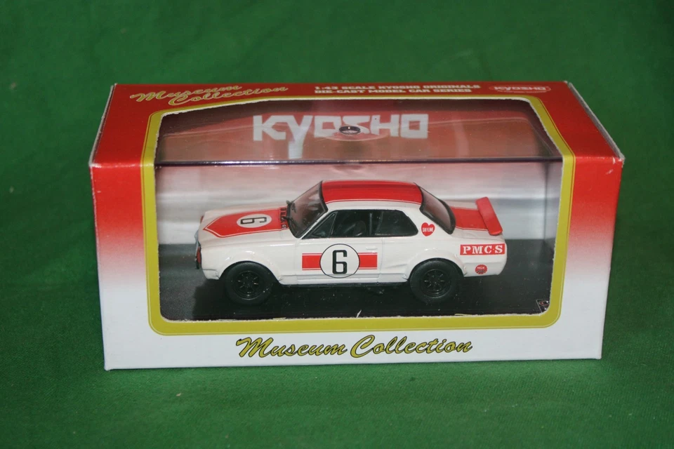 KYOSHO NISSAN SKYLINE 2000 GTR COCHE DE CARRERAS 1/43 #03022R Foto 1 de 1