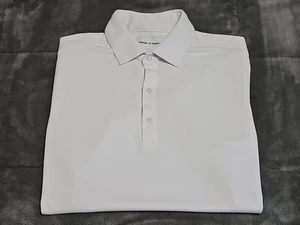 Ministry Of Supply Performance White Short Sleeve Polo/Golf Shirt SZ Medium - Picture 1 of 12