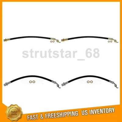 4 mangueras de freno delanteras traseras para Lexus GS F 5,0 L Lexus RC F 5,0 L Foto 1 de 4