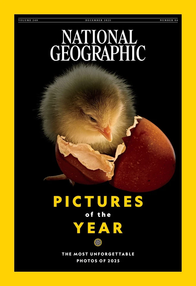 NATIONAL GEOGRAPHIC MAGAZINE - DECEMBER 2025 - PICTURES OF THE YEAR - BRAND NEW Foto 1 de 1