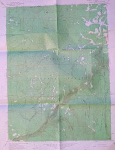 Mapa topográfico 1966 del USGS Sandhill Crossing condado de Klamath Oregon - Imagen 1 de 6