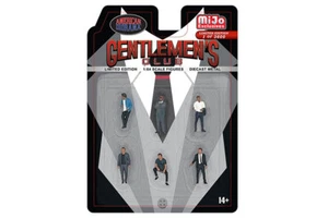 American Diorama AD64528 Figurenset "Gentlemen's Club" mijo Exclusives M 1:64