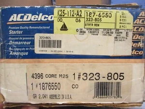 GM  STARTER 1876550 - Picture 1 of 6