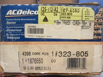 GM  STARTER 1876550 - Image 1 of 4