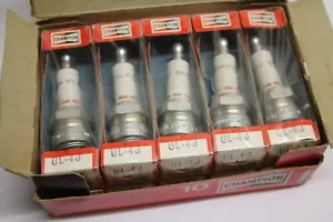 NOS CHAMPION UL-4J BOX OF 10 SPARK PLUGS, EQUIV L5 , NGK B7HS, USE INSTEAD L10 - Picture 1 of 3
