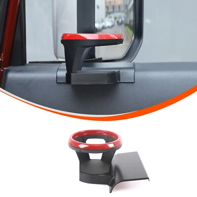 Portavasos rojo adicional puerta derecha coche para Toyota FJ Cruiser 2007-21 Foto 1 de 4