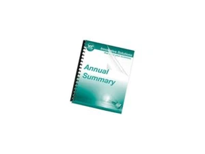 Fellowes Crystals Clear Pre-punched Binding Cover - Picture 1 of 5