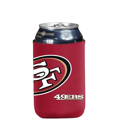 San Francisco 49ers Can or Bottle Cooler, NFL Coozie Koozie Oversized Logo Cover