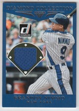 2017 Donruss Diamond Collection Memorabilia #DCBN Brandon Nimmo Jersey
