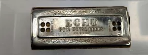 Vintage Hohner Echo 64 Double Sided Tremolo In The Key Of C And G Harmonica - Picture 1 of 10
