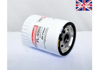 GENUINE FORD OIL FILTER FL-500S V6 V8 Mustang 3.7L, 5.0L 2011-2018 Ford F-150  - Image 1 of 4