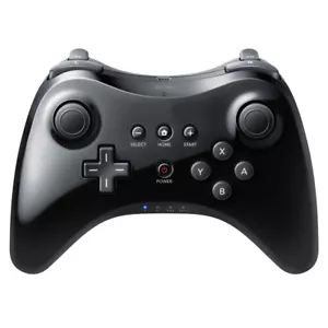 New Black High Quality U Pro Bluetooth Wireless Controller for Nintendo Wii U - Picture 1 of 2