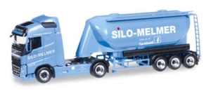 Herpa H0 1/87 304771 Volvo FH SZ Silo Melmer - Foto 1 di 1
