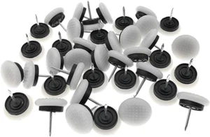 40Pcs Furniture Chair Glide Nail-In Thickened Nylon Chair Slider Furniture Pad F - Picture 1 of 7