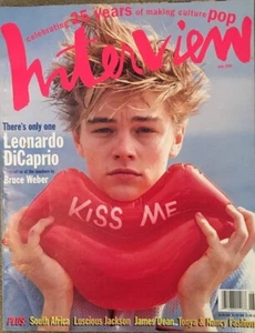ANDY WARHOL'S INTERVIEW MAGAZINE JUNE 1994 LEONARDO DICAPRIO WEBER JOHNNY DEPP - Picture 1 of 1