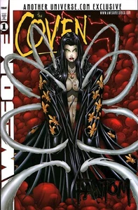 Awesome Comics Coven: Fantom Special Edition Gold Foil Comic Book #1 (1998) - Picture 1 of 2