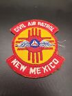 Vintage Military Patch Civil Air Patrol New Mexico Wing Yellow Field Variant
