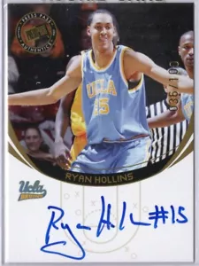 Scheda autografa 2006 Press Pass Basketball Ryan Hollins UCLA College #36/100 - Foto 1 di 2