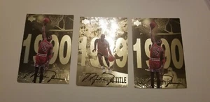 SET (3) MICHAEL JORDAN ORIGINAL 1998 OBERDECK 3X5 ZOLL HIGHLIGHTS KARTEN SCHÖN - Bild 1 von 3