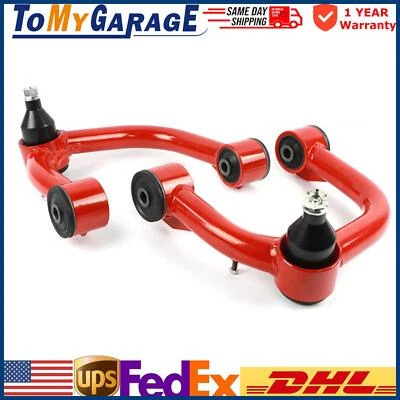 Brazos de control superiores delanteros de elevación de 2-4" para Toyota 4Runner Lexus GX460 2003-2022 Foto 1 de 4