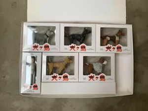 Film Isola dei Cani Figure Set Completo 6 Pezzi Wes Anderson - Foto 1 di 8
