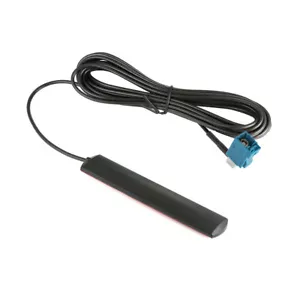 Autoradio Antenne mit Fakra Stecker AM FM Scheibenantenne SUV Klebeantenne KFZ - Picture 1 of 8