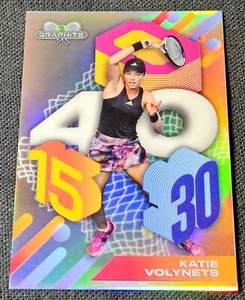 2024 Topps Graphite Tennis Scoring Sensations Katie Volynets SP Case Hit #SS - Picture 1 of 2