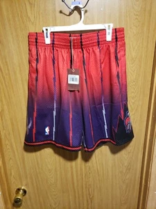Mitchell & Ness NBA Fadeaway Swingman Shorts Toronto Raptors Größe Large - Bild 1 von 9