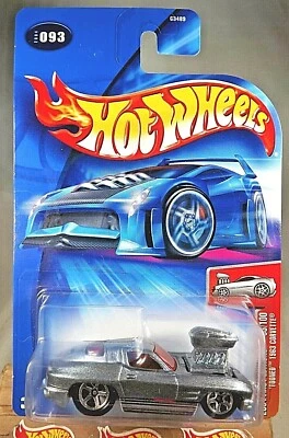 2004 Hot Wheels #93 First Editions 93/100 TOONED 1963 CORVETTE Gray w/Chrome 5Sp - Image 1 of 4