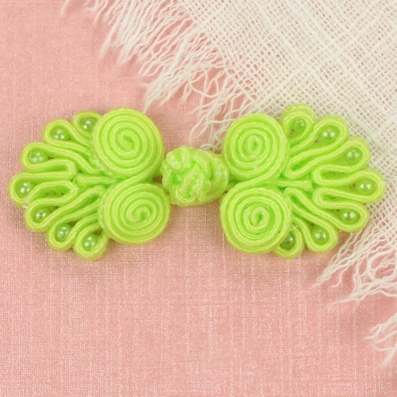 1Pc Handmade Chinese Cheongsam Buttons Knot Fastener Closures Sewing Buttons - Image 1 of 4