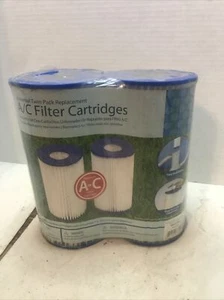 Summer Waves Pool Filter Type A or C 2 Pack FREE SHIPPING - Picture 1 of 2