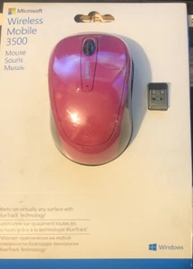 Souris Microsoft WIRELESS MOUSE 3500 PINK - Afbeelding 1 van 2