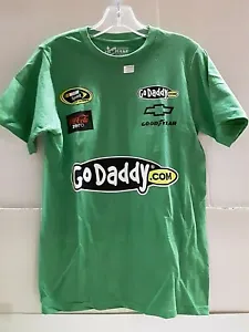 Danica Patrick # 10 Green Go Daddy Men's T-shirt, Size xxx-large - Picture 1 of 4