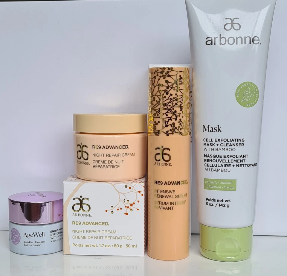 Juego avanzado y máscara Arbonne RE9 Foto 1 de 1