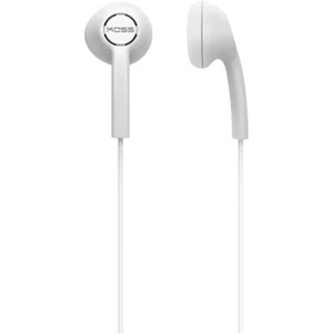 KOSS 192881 KE5 4Ft Stereo Earbuds & In Ear Headphones 3.5mm Wired White - Picture 1 of 2